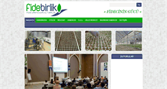 Desktop Screenshot of fidebirlik.org.tr